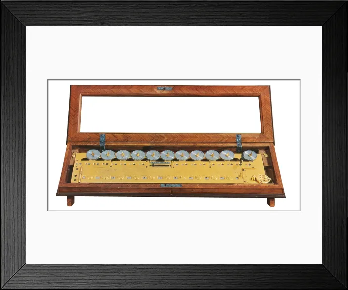 Framed Print : Morland's Multiplication Machine Framed Print : Morland's Multiplication Machine