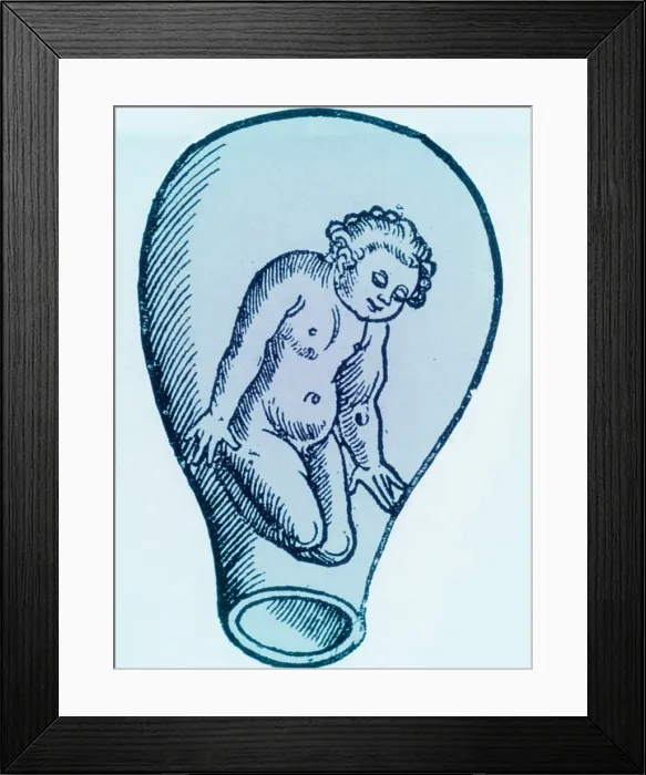 Framed Print : Preformationism, 18th Century