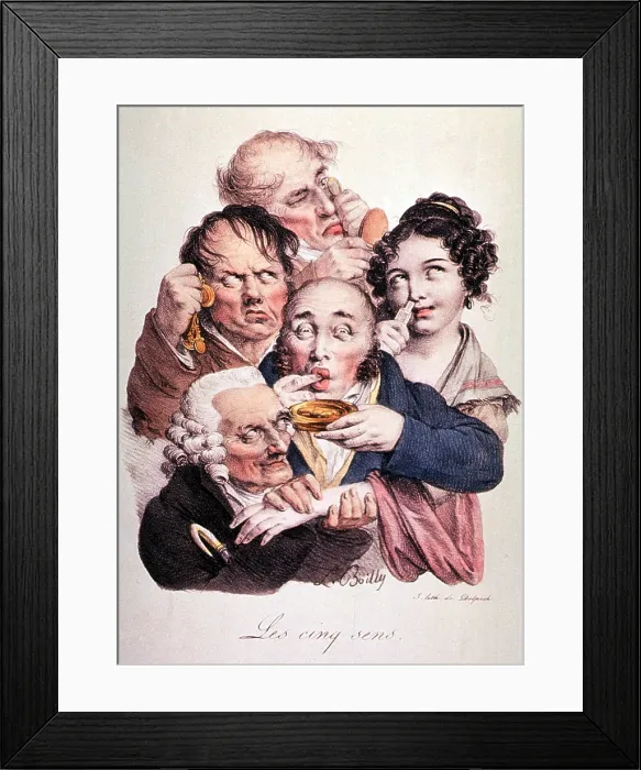 Framed Print : The Five Senses Framed Print : The Five Senses
