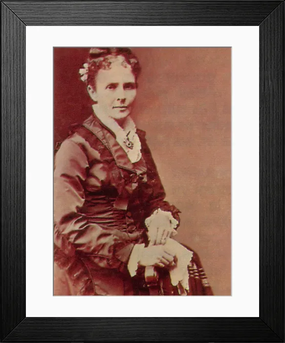 Framed Print : Lucretia Garfield, First Lady