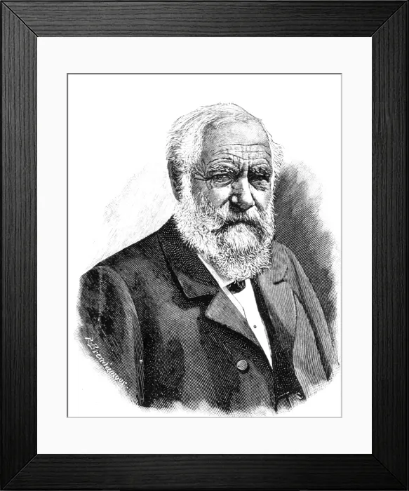 Framed Print : Max Joseph von Pettenkofer, German Chemist and Hygienist Framed Print : Max Joseph von Pettenkofer, German Chemist and Hygienist