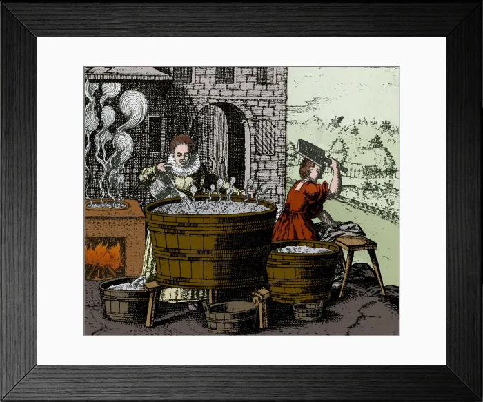 Framed Print : Alchemy Illustration Framed Print : Alchemy Illustration