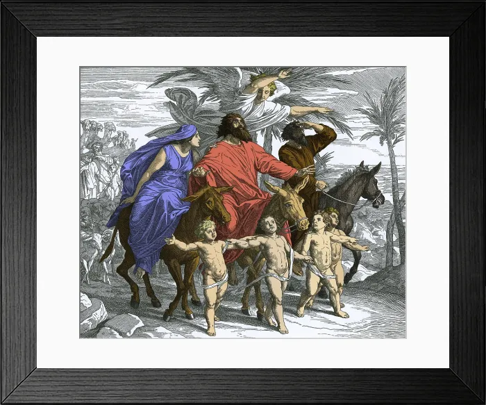 Framed Print : Abraham Sees the Promised Land Framed Print : Abraham Sees the Promised Land