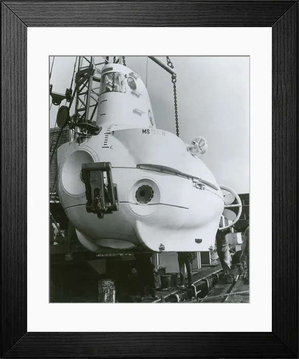 Framed Print : Alvin, Deep Sea Ocean Research Vessel Framed Print : Alvin, Deep Sea Ocean Research Vessel