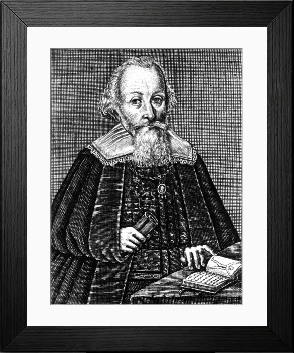 Framed Print : Daniel Sennert, German Physician and Academic Author Framed Print : Daniel Sennert, German Physician and Academic Author