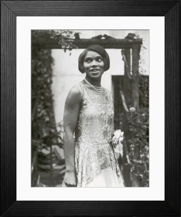 Framed Print : Marian Anderson, American Singer Framed Print : Marian Anderson, American Singer