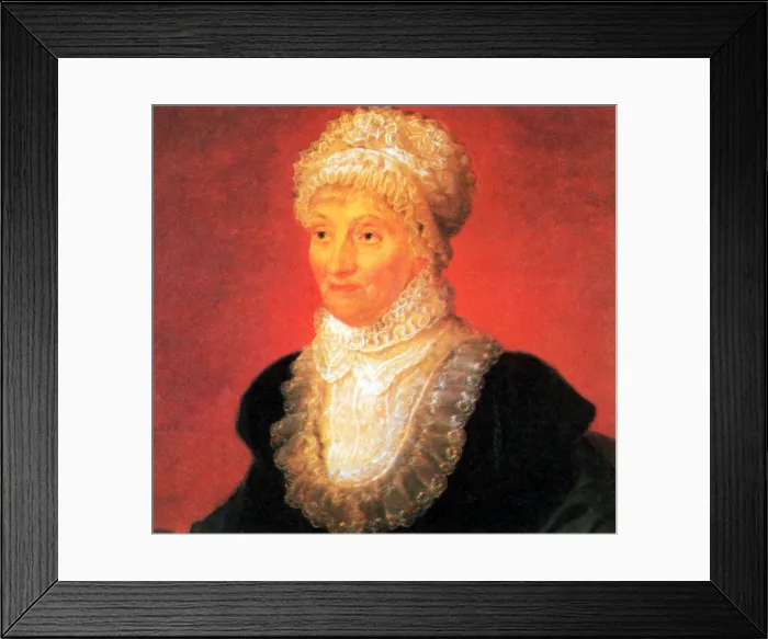 Framed Print : Caroline Herschel, German-British Astronomer