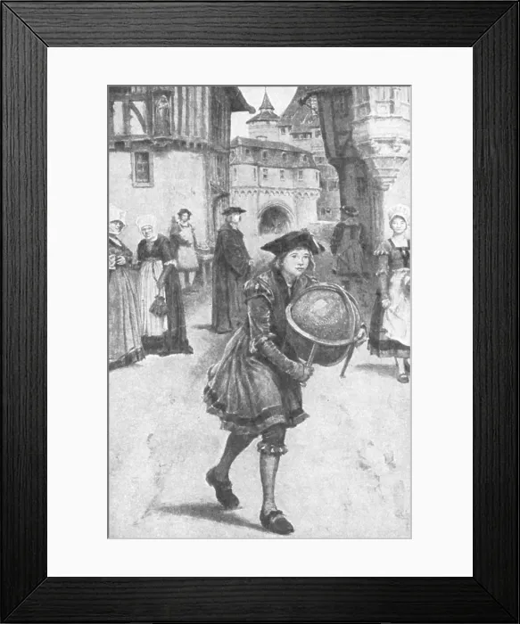 Framed Print : Young Tycho Brahe, 1560