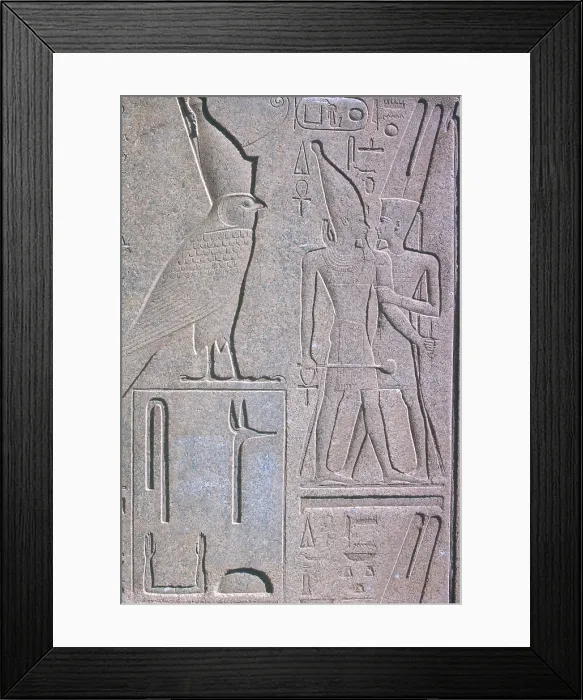 Framed Print : Ancient Stone Carvings