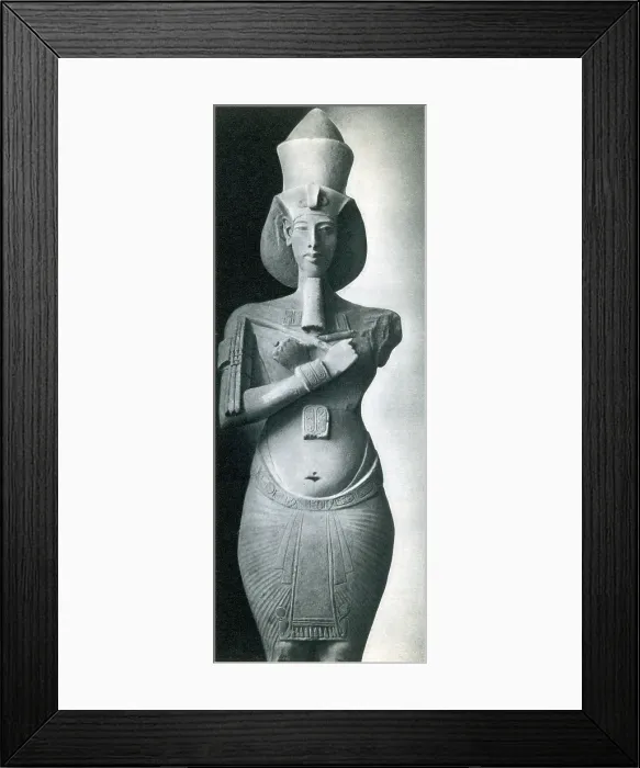 Framed Print : Akhenaten, New Kingdom Egyptian Pharaoh Framed Print : Akhenaten, New Kingdom Egyptian Pharaoh