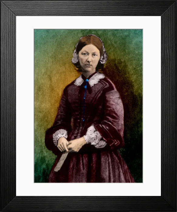 Framed Print : Florence Nightingale, English Nurse Framed Print : Florence Nightingale, English Nurse