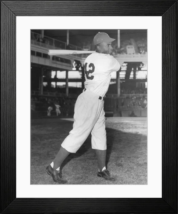 Framed Print : Jackie Robinson, American Baseball Legend Framed Print : Jackie Robinson, American Baseball Legend