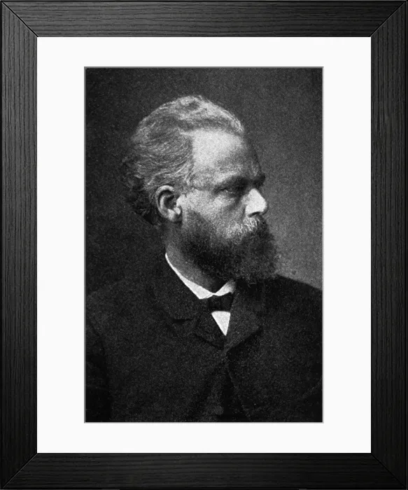 Framed Print : August Weismann, German Evolutionary Biologist Framed Print : August Weismann, German Evolutionary Biologist