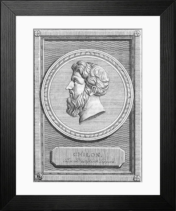 Framed Print : Chilon of Sparta, Sage of Greece Framed Print : Chilon of Sparta, Sage of Greece