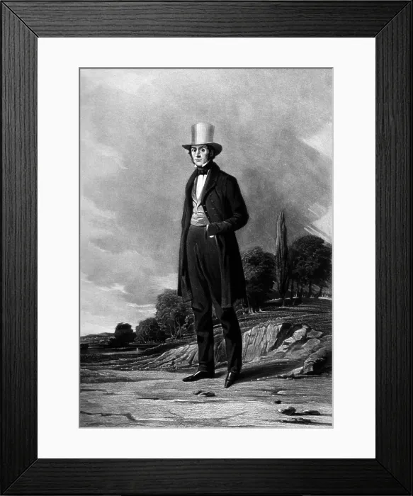 Framed Print : Justus von Liebig, German Chemist Framed Print : Justus von Liebig, German Chemist