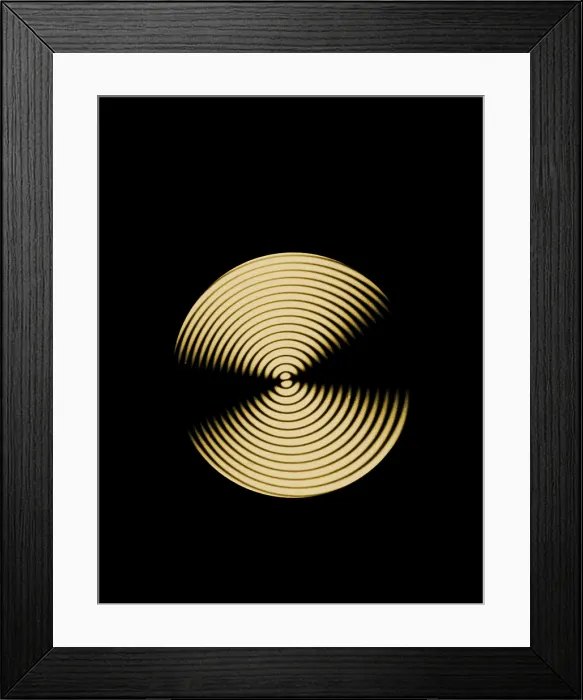 Framed Print : Interference from Topaz Framed Print : Interference from Topaz