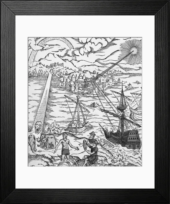 Framed Print : Discoveries in Optics Framed Print : Discoveries in Optics