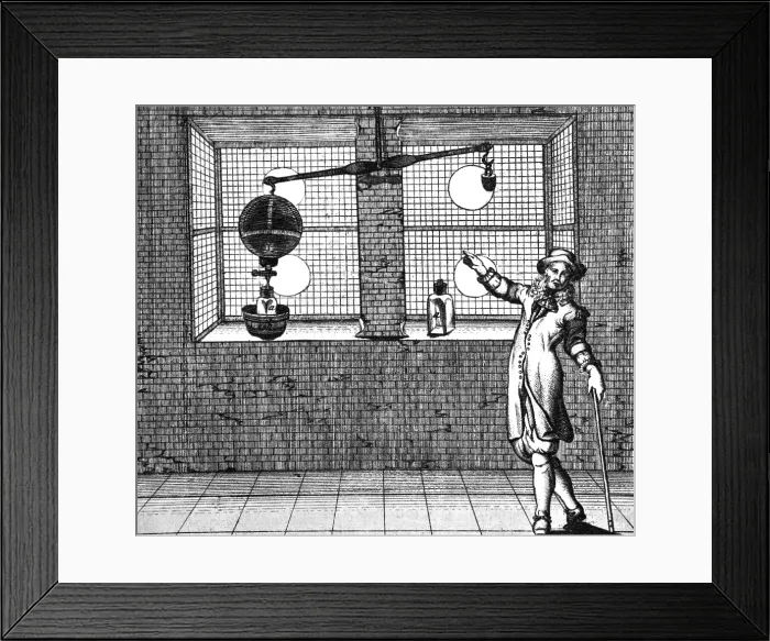 Framed Print : Otto von Guericke, German Scientist Framed Print : Otto von Guericke, German Scientist
