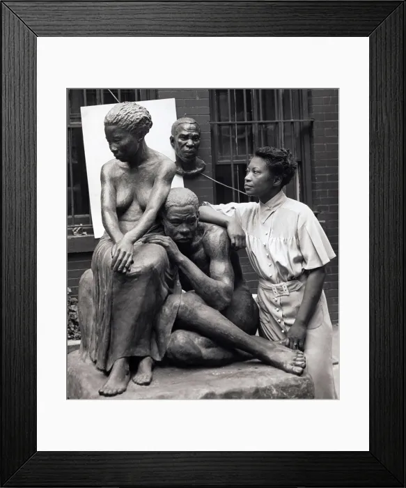 Framed Print : Augusta Savage, American Scuptor Framed Print : Augusta Savage, American Scuptor