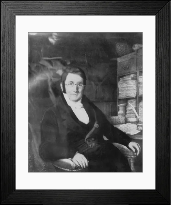 Framed Print : A. P. de Candolle, Swiss Botanist Framed Print : A. P. de Candolle, Swiss Botanist