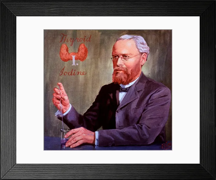 Framed Print : Eugen Baumann, German Chemist