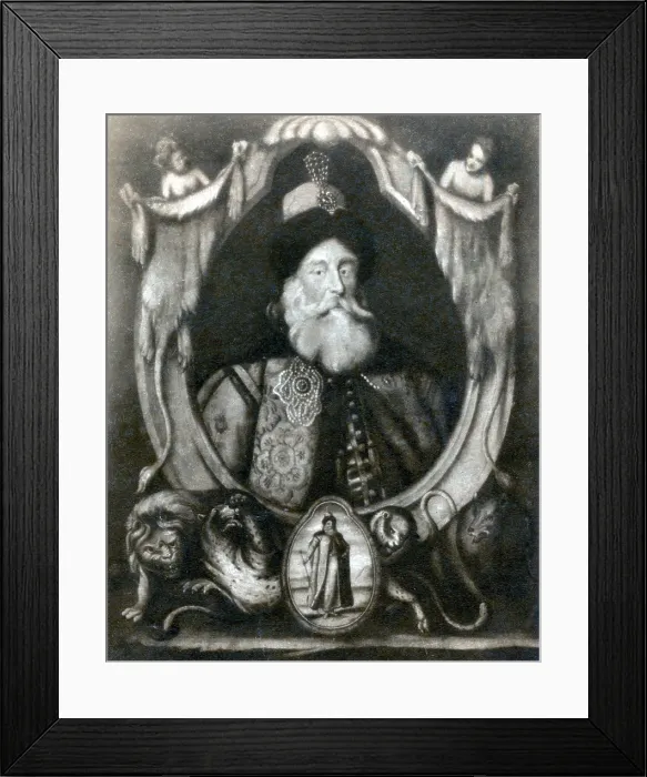 Framed Print : Captain John Smith, English Explorer Framed Print : Captain John Smith, English Explorer