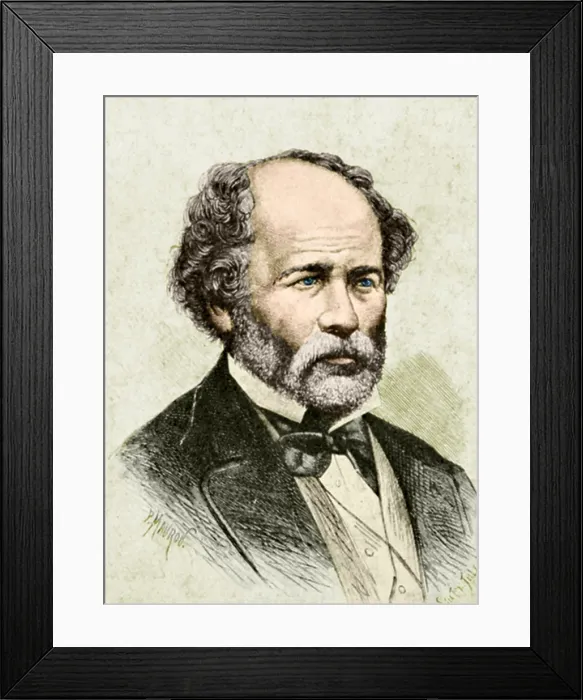 Framed Print : Matthew Fontaine Maury, American Polymath