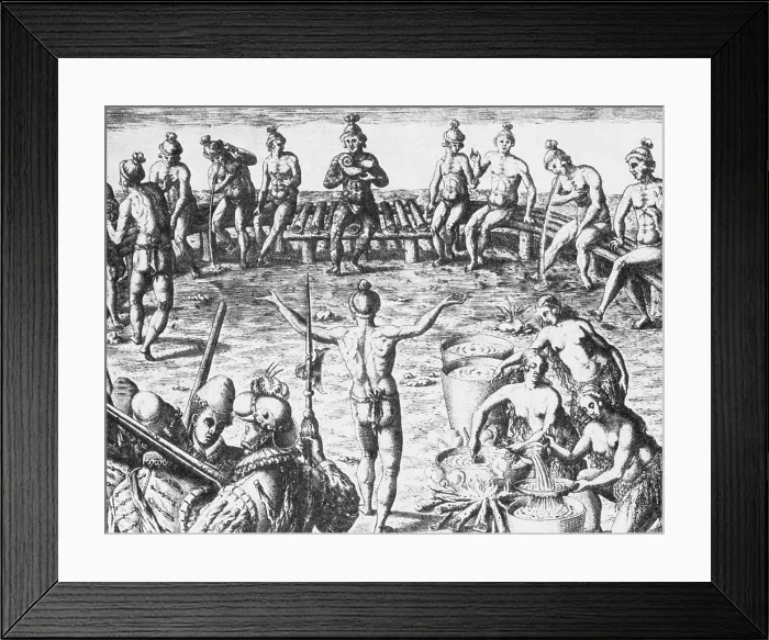 Framed Print : Native Amercian Medicine