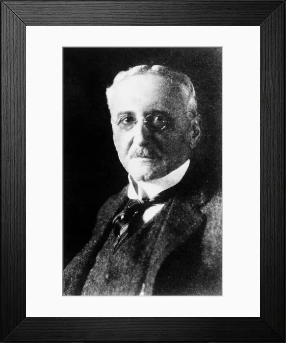 Framed Print : Jacques Loeb, German-American Physiologist