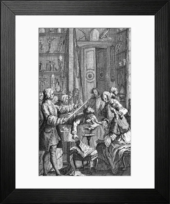 Framed Print : Jean-Antoine Nollet, French Physicist Framed Print : Jean-Antoine Nollet, French Physicist