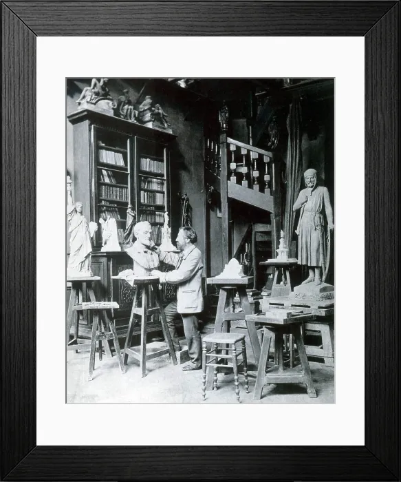 Framed Print : Frederic Auguste Bartholdi, French Sculptor Framed Print : Frederic Auguste Bartholdi, French Sculptor