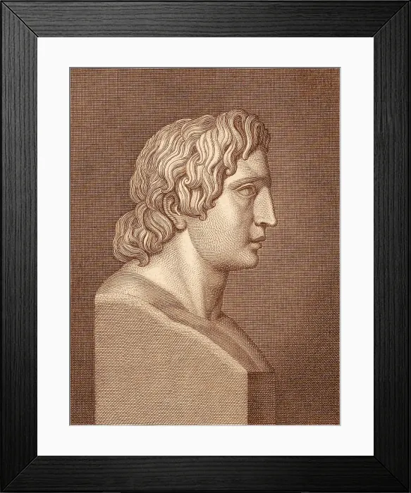 Framed Print : Alexander the Great, Greek King of Macedon Framed Print : Alexander the Great, Greek King of Macedon