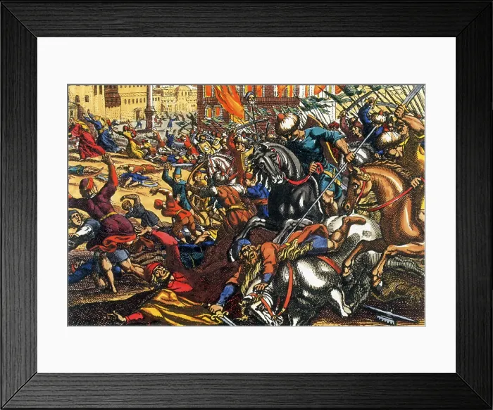 Framed Print : First Crusade, 1096-99 Framed Print : First Crusade, 1096-99