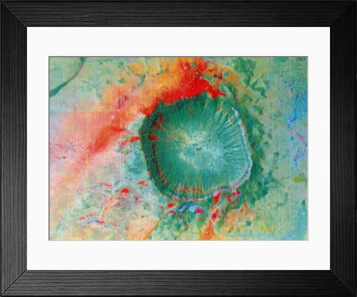 Framed Print : Meteor Crater, Arizona Framed Print : Meteor Crater, Arizona