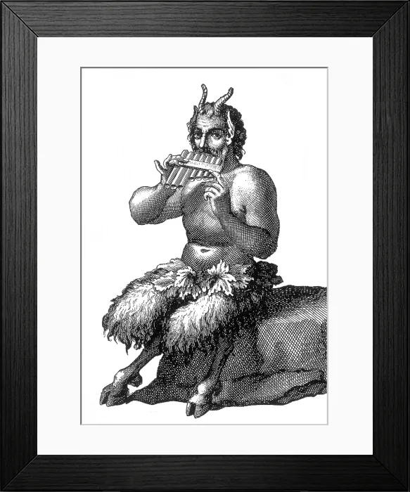 Framed Print : Pan, Greek God of the Wild Framed Print : Pan, Greek God of the Wild