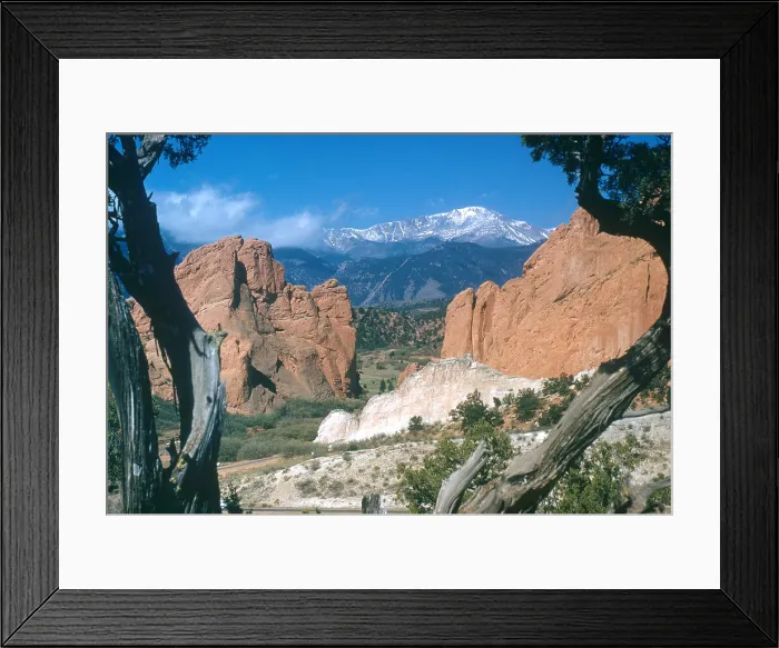 Framed Print : Colorado Pike Peaks