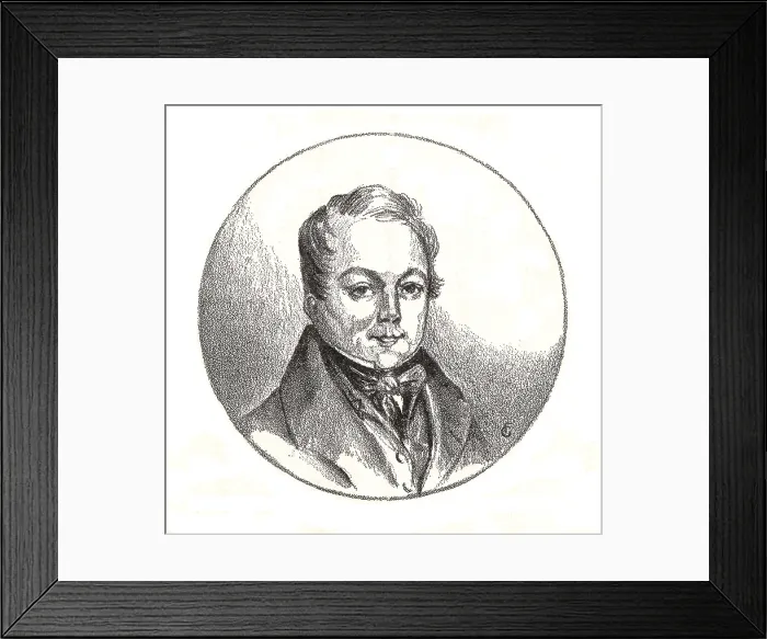 Framed Print : Francois Magendie, French Physiologist Framed Print : Francois Magendie, French Physiologist