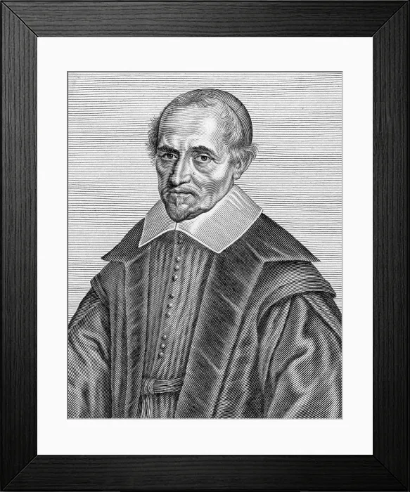Framed Print : Pierre Gassendi, French Polymath Framed Print : Pierre Gassendi, French Polymath