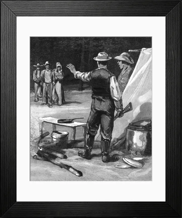 Framed Print : Yellow Fever, Shotgun Quarantine, 1888 Framed Print : Yellow Fever, Shotgun Quarantine, 1888