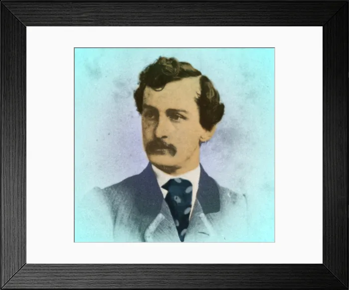 Framed Print : John Wilkes Booth, Assassin