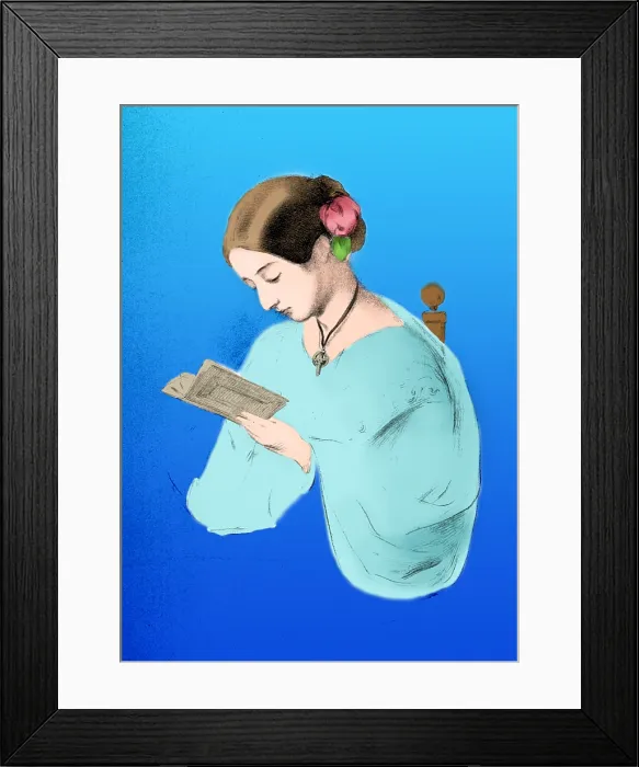 Framed Print : Florence Nightingale, English Nurse Framed Print : Florence Nightingale, English Nurse