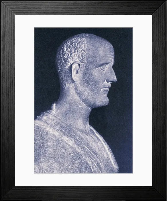 Framed Print : Asclepiades of Bithynia, Ancient Greek Physician Framed Print : Asclepiades of Bithynia, Ancient Greek Physician