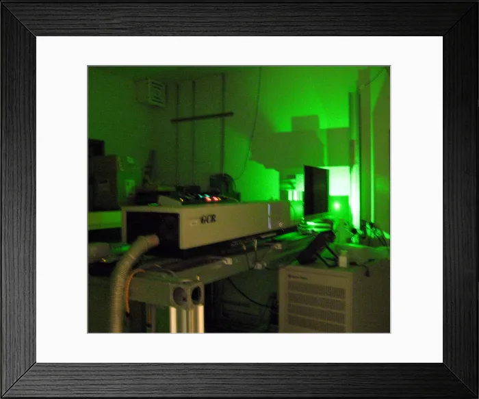 Framed Print : Lidar Beam, Light Detection and Ranging Framed Print : Lidar Beam, Light Detection and Ranging