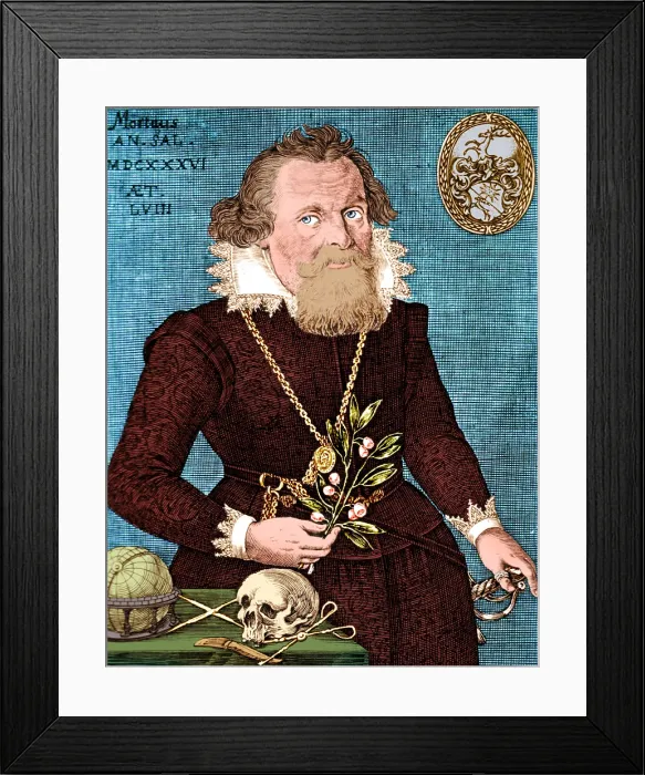 Framed Print : Gregor Horstius, German Physician and Anatomist