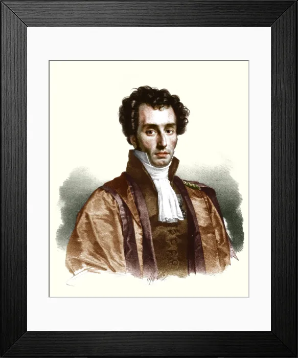 Framed Print : Mathieu Orfila, Spanish-French Toxicologist Framed Print : Mathieu Orfila, Spanish-French Toxicologist