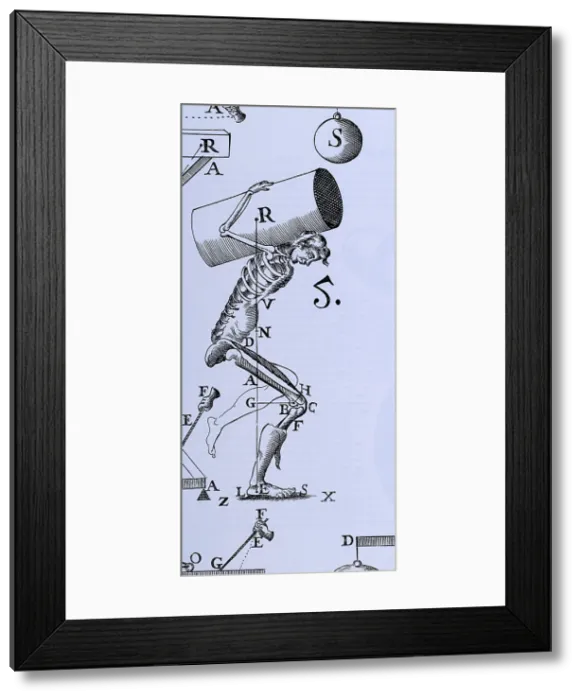 Framed Print : Human Body Lifting Framed Print : Human Body Lifting