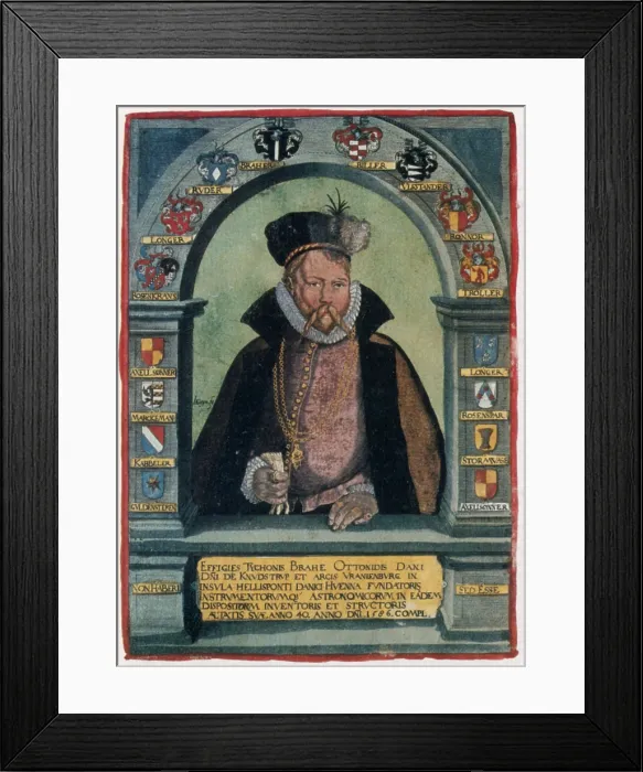 Framed Print : Tycho Brahe, Danish Astronomer Framed Print : Tycho Brahe, Danish Astronomer