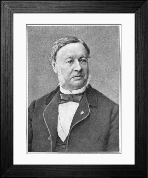 Framed Print : Theodor Schwann, German Physiologist Framed Print : Theodor Schwann, German Physiologist