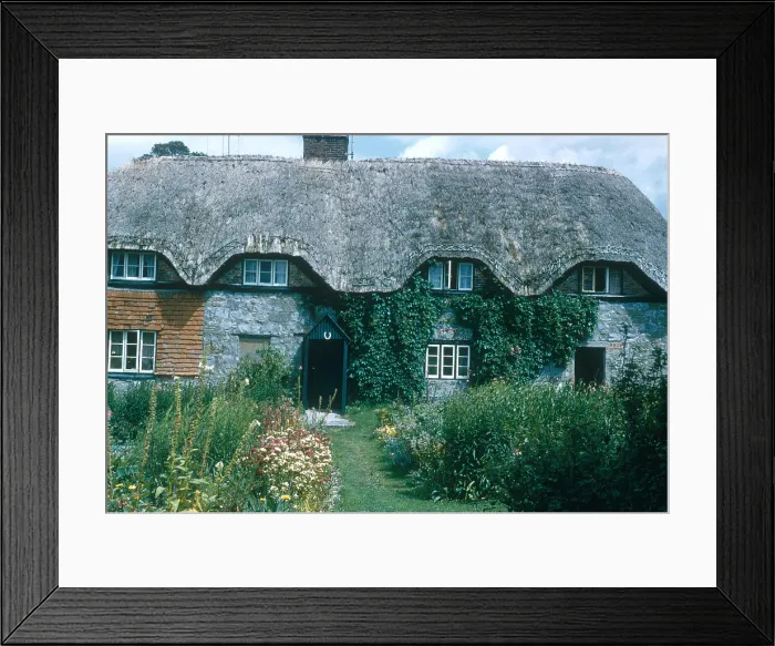 Framed Print : Thatched Roof, England Framed Print : Thatched Roof, England