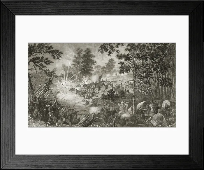 Framed Print : First Battle of Bull Run, 1861 Framed Print : First Battle of Bull Run, 1861